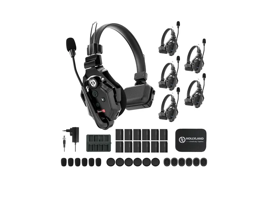Hollyland Solidcom C1-6S Kablosuz  Intercom Sistemi    ( 6 Kullanıcı )