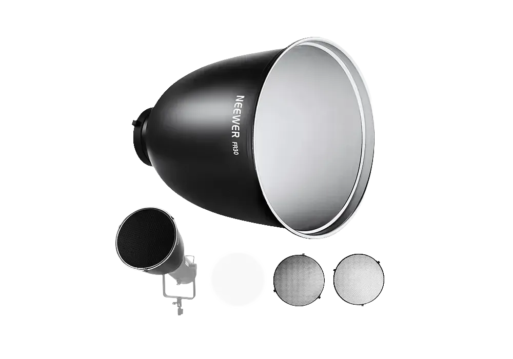 NEEWER FR30  29.5cm Deep Focus Reflektör ve Petek Seti