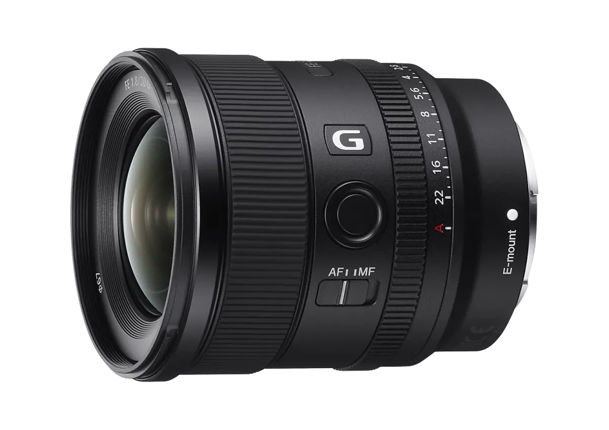 Sony FE 20mm f/1.8 G Lens