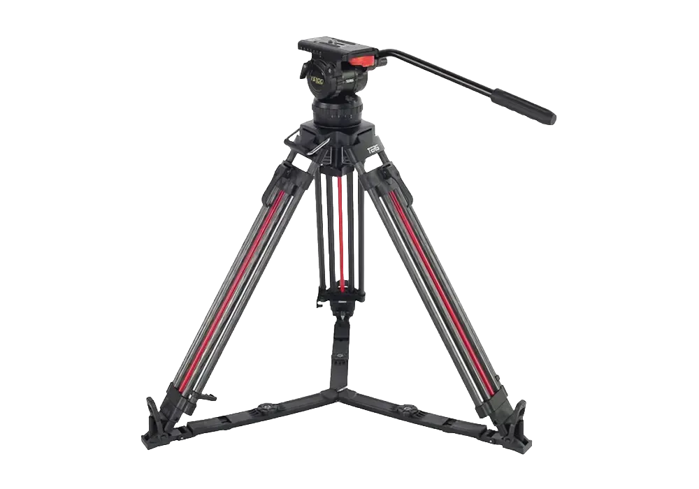 Teris TS100CF Fluid Head Tripod Kit (Karbon Fiber) / 12 Kg