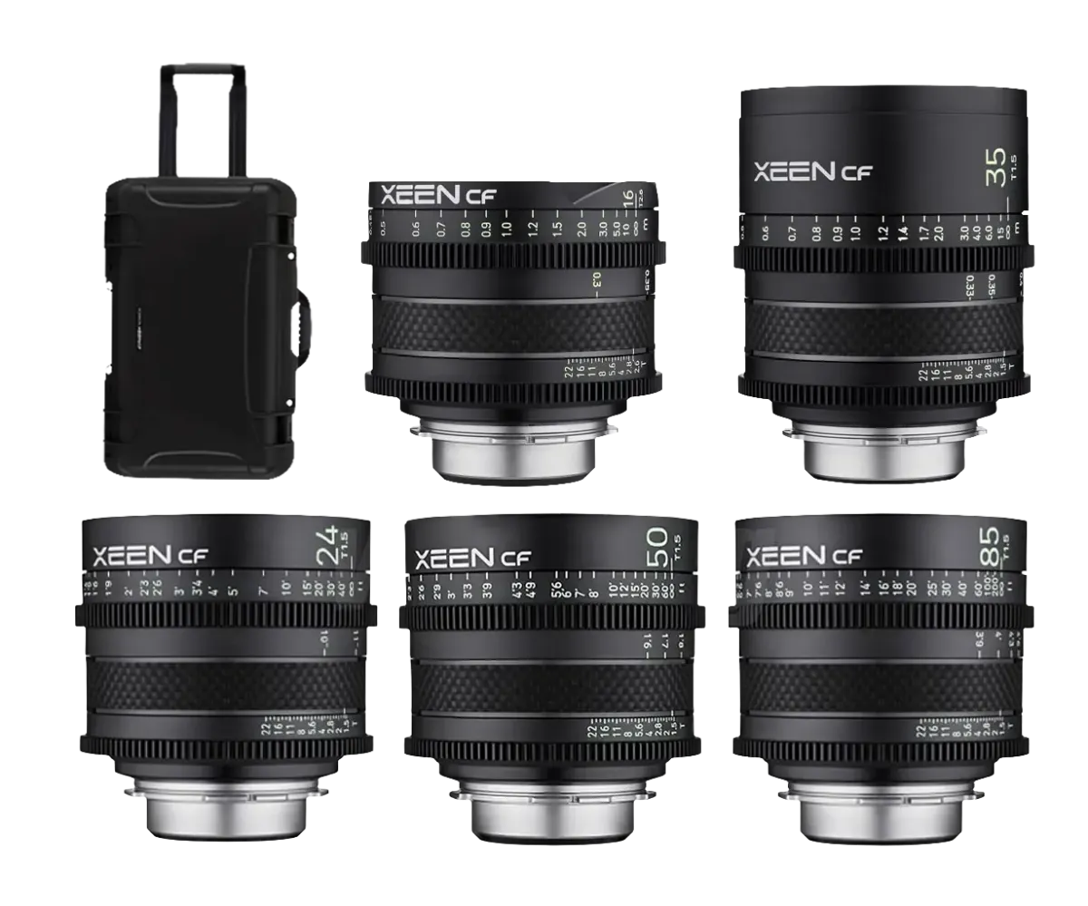 XEEN CF 5'li Cine Lens Seti