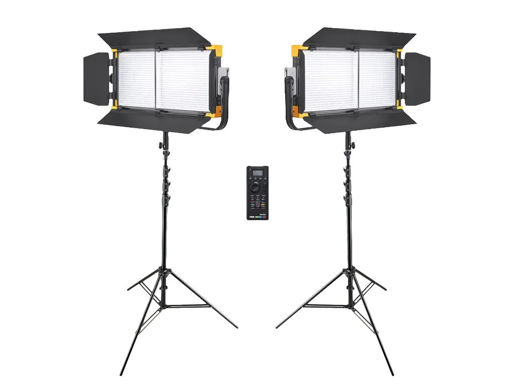 Godox LD150R RGB LED Panel Işık 2'li set